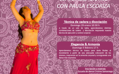 Taller de elegancia & armonia con Paula Escoriza. Domingo 5 de Febrero.
