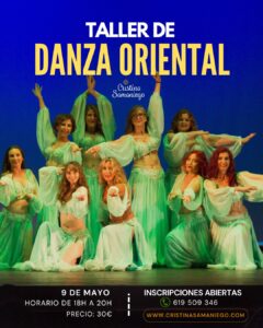taller intensivo de danza oriental en Almería 9 de mayo